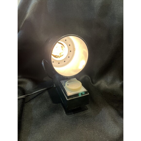 VTG Underwriters Laboratories Black Adjustable Clamp Down Desk Lamp Tested Works - Picture 2 of 16